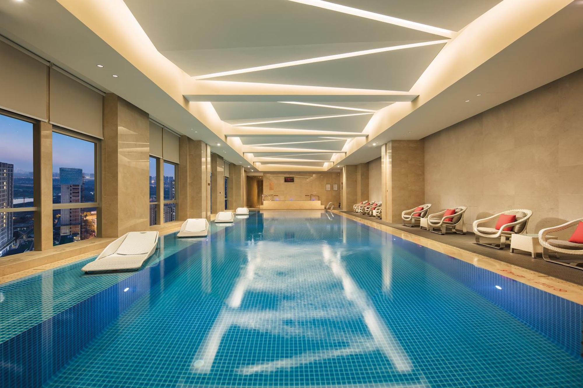 Hilton Chengdu Longquanyi Hotel Exterior foto